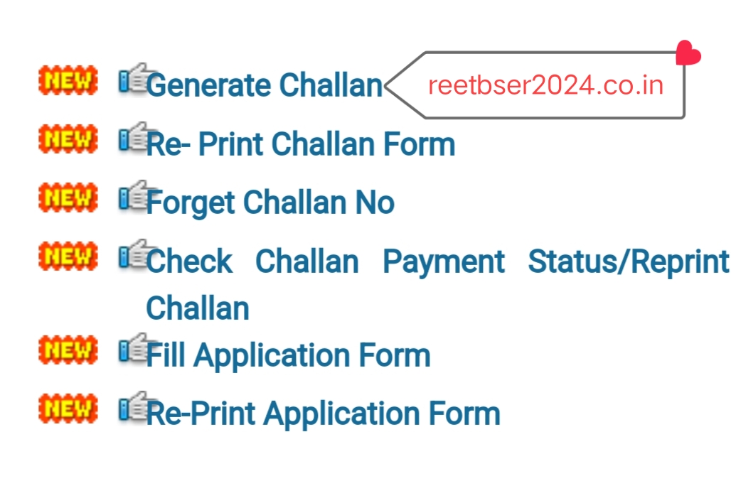 REET 2024 Online Application Form शुरू | रीट परीक्षा ऑनलाइन फॉर्म यहां चेक करें 3 Reet 2024 online form