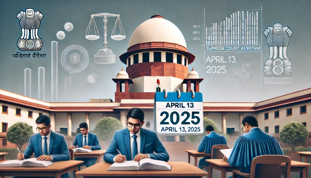 Supreme Court Junior Court Assistant Exam Date 2025 Announced 1 Supreme court junior court assistant exam date